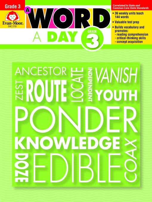 Title details for A Word a Day, Grade 3 by Evan-Moor Educational Publishers - Available